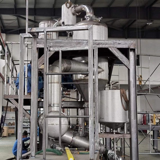 MVR Forced Circulation Intermediate Wastewater Evaporation Device Industrial Equipment MVR Evaporator