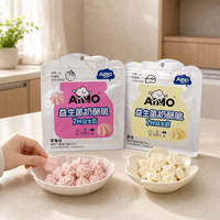 Biscuits Aimo au beurre et au miel, saveur fromage fruité, croustillants et sucrés, 27g, boîte prête à servir