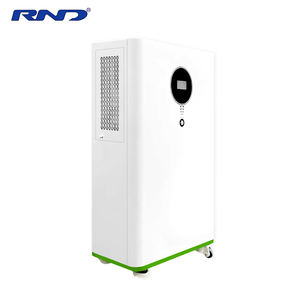 Système de stockage d'énergie solaire domestique tout-en-un sur pied mobile avec batterie au lithium fer phosphate 48V 15kWh, BMS intelligent et CAN - Product Image 5