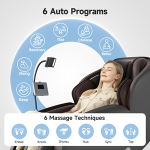 <span class=keywords><strong>เก้าอี้</strong></span>นวด Real Relax รุ่น Favor-06 สีน้ำตาล ปี 2026 ระบบ Zero Gravity แบบ SL-Track พร้อมระบบชิอัตสึ ควบคุมผ่านแอพ ล็อคป้องกันเด็ก ไฟ LED - Product Image 5