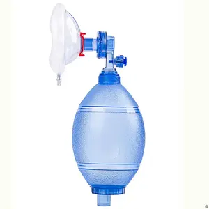Compower <span class=keywords><strong>Portable</strong></span> Cardiopulmonaire Manuel PVC Sac Valve Masque Réanimation Réanimateur - Product Image 1