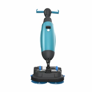 Mini épurateur de sol électrique à poussée manuelle Petite machine à laver à <span class=keywords><strong>batterie</strong></span> <span class=keywords><strong>pour</strong></span> le nettoyage des carreaux de céramique Nouveau - Product Image 2