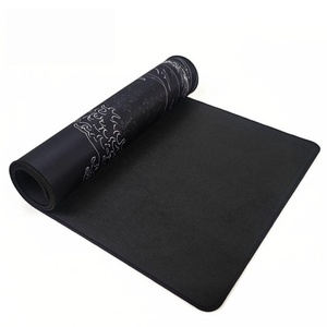 FX <b>Custom</b> Eco-friendly Large Black Gaming Mouse Pad Polyester Fabric Anti-Slip Rubber Neoprene <b>Desk</b> <b>Mat</b> Gaming Mouse Pad - Product Image 3