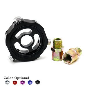 Oil <b>Gauge</b> Adapter Universal 12mm <b>Threaded</b> For Retrofit Upgrade Red Color Optional - Product Image 4