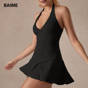 ชุดออกกำลังกายเล่นกีฬาชุดเล่นโยคะออกกำลังกายไม่ระคายเคืองผิวสวมใส่สบาย - Product Image 2