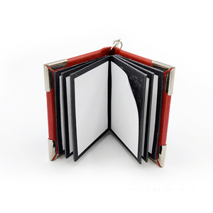 <span class=keywords><strong>Mini</strong></span> <span class=keywords><strong>album</strong></span> <span class=keywords><strong>photo</strong></span> <span class=keywords><strong>porte</strong></span>-clés en cuir DIY, <span class=keywords><strong>porte</strong></span>-clés avec photos autocollantes pour cadeau - Product Image 2