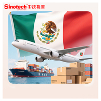 Transitaire logistique rapide DDP le moins cher avec le meilleur service Chine vers Mexique Expédition de fret maritime porte à porte