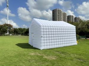 베스트 셀러 상업용 풍선 조명 사진 부스 텐트 파티 전시회 이벤트를위한 대형 흰색 풍선 큐브 텐트 - Product Image 6