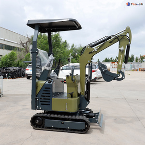 Yaweh euro5 động cơ mini máy xúc minigraver mộ Digger exkavator Mini Máy đào - Product Image 2