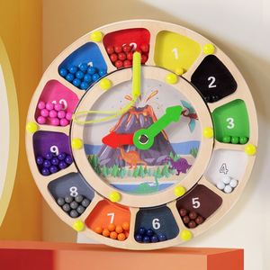 Juguete Educativo para Niños y Niñas, Regalo para el Aprendizaje en Casa, Preescolar, Diversión, Clasificación de Colores, Reloj de Aprendizaje, Herramienta de Enseñanza - Product Image 1