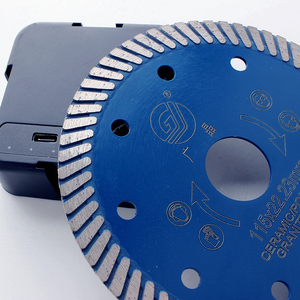 Turbo Blade 100-230mm Diamond <strong>Stone</strong> <strong>Cutting</strong> <strong>Disc</strong> with Flange for <strong>Cutting</strong> Granite - Product Image 3