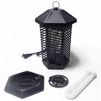 15W ABS Waterdichte Eco-vriendelijke UV Insectenverjager Anti-Muggenlamp met 4000V Elektrische Buiten Vliegen- en Insectenval Solid State