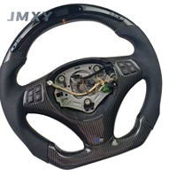 Usine en gros LED cuir perforé fibre de carbone M Performance sport volant pour BMW série 3 E90 E91 E92 E93 voiture