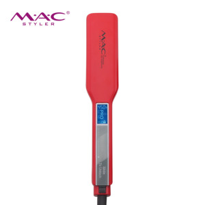 Piastra per Capelli Professionale in Titanio Stile MAC con Touch Screen, Display LCD, Riscaldamento MCH, per la Cura della Bellezza Femminile - Product Image 1