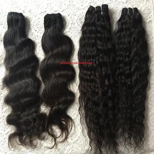 Raw indio DIY humano sin procesar virgen Natural suave para Genius Weft Bundle estilo de onda suelta Afro/Curl Tape cutícula alineada DIY - Product Image 5