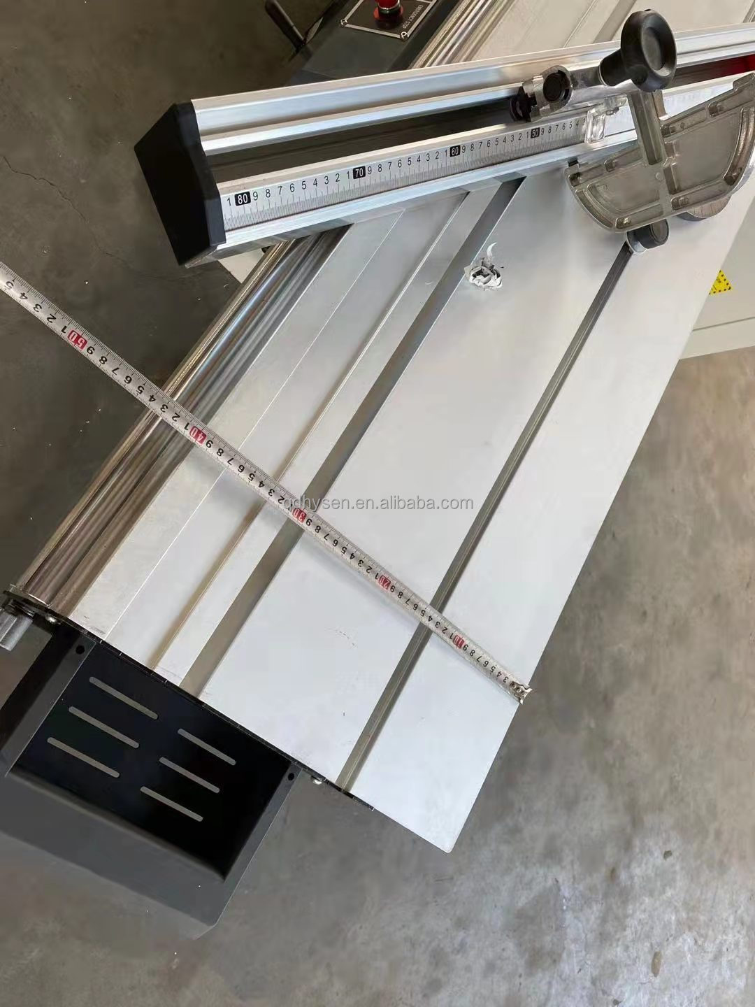 Китай, HYSEN, точная раздвижная машина для резки дерева HS3200, промышленные деревянные пилы, раздвижная Настольная пила с CE