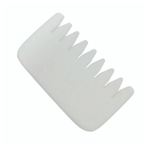 Fabriqué en Chine, fabricant, vente en gros, service personnalisé, peigne Gua Sha en jade blanc Xiuyan fait à la main, masseur pour soulager les tensions du cuir chevelu - Product Image 1