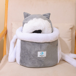 Vente en gros, sac d'hiver chaud pour animaux de compagnie, chat mignon sac à dos d'extérieur mode de luxe pour chat chien voyage transporteur pour animaux de compagnie - Product Image 3