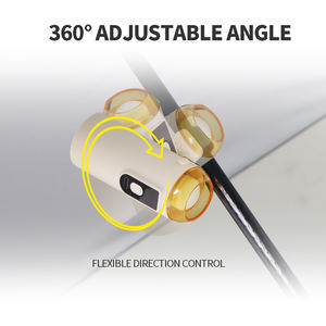 Ventilateur portable mini USB rechargeable, puissant, silencieux, 3 vitesses, rotation à 360 degrés, avec clip parapluie - Product Image 6