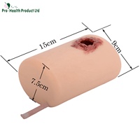 Torniquete de Silicona, Modelo Anatómico para Empacar Heridas de Bala, Simulador de Entrenamiento Médico para Detener Hemorragias PH04-017A