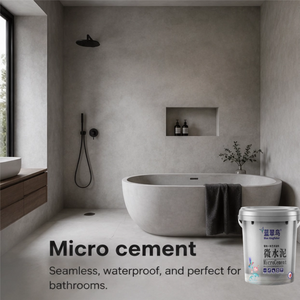 <span class=keywords><strong>Microcemento</strong></span> Personalizado <span class=keywords><strong>de</strong></span> Fábrica para Paredes Decorativas <span class=keywords><strong>de</strong></span> Escaleras Interiores y Revestimiento <span class=keywords><strong>de</strong></span> Peldaños - Product Image 1