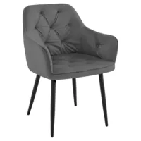 Chaise d'appoint rembourrée moderne pour restaurant, salon, hôtel, chaise pivotante en velours nordique pour salle à manger