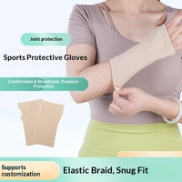 Protège-mains de sport pour le basketball, le cyclisme et le fitness ; Supports de poignet tricotés, élastiques, respirants, de type compression pour le renforcement musculaire