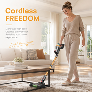 Handheld Battery-Powered <b>Vacuum</b> Cleaner 400W Super Suction QV22 1.2L Dust Capacity for Hotel Household Use - Product Image 5
