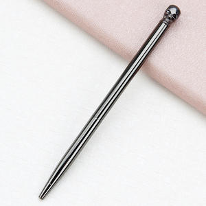 Bolígrafos de Metal con Diseño de Calavera Navideña 2025, Punta de 1.0 mm, con Logotipo Personalizado - Product Image 6