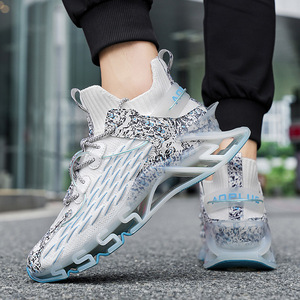 Zapatillas Deportivas con Suela de Cuchilla, Transpirables, de Malla, de Corte Bajo, Modernas, Casuales, para Caminar y Correr a Diario - Product Image 5