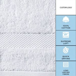 Toalla de Baño Grande de Lujo para Adultos, Serie Hotel, con Logotipo Personalizado, Extra Absorbente, 35X70 Pulgadas - Product Image 6