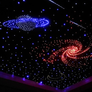 Lumières d'ambiance décoratives pour plafond ciel étoilé, KTV, <span class=keywords><strong>cinéma</strong></span>, home <span class=keywords><strong>cinéma</strong></span>, effet de projecteur de ciel nocturne, étoiles, LED, fibre optique en plastique - Product Image 3