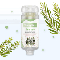 Filtro de Agua para Ducha con Aroma Fresco, 15 Etapas, Suavizador de Agua Dura, Eliminación de Cloro, Externo