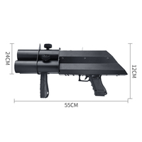 Pistolet lance-confettis électrique SHTX Hot Top à 3 têtes pour mariage, spectacle, bar, accessoires de performance, canon à confettis électrique