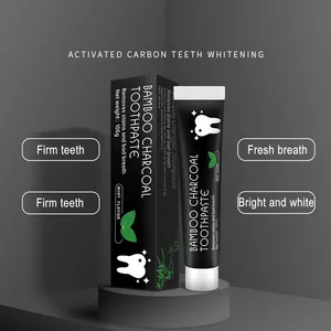 Pasta de <span class=keywords><strong>Dientes</strong></span> Negra de Carbón de Bambú de 105g, Limpieza Profunda, Sabor a Menta, Blanqueamiento Dental, Cuidado de las Manchas y el Mal Aliento, Belleza y Salud - Product Image 3