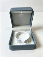 Boîte à bijoux en velours de luxe Fandi, logo personnalisé, prix d'usine en gros, emballage de bijoux pour cadeau de mariage