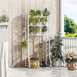 Étagère de rangement métallique populaire pour salle de bain et buanderie, installation sur pied pour machine à laver, étagère de rangement, porte-serviettes pour buanderie - Product Image 6