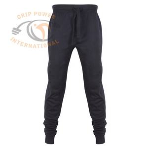 Pantalon en molleton de coton slim décontracté | Pantalon de gymnastique pour hommes - Product Image 2