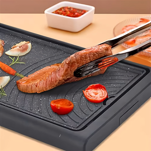 Trending Products 2024 New Arrivals Electric Griddles & Grill Table <b>Pans</b> Household Indoor Detachable Grilling Machine - Product Image 4