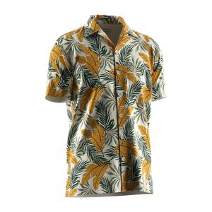 Chemise à manches courtes imprimée 3D hawaïenne, personnalisée, à séchage rapide, avec boutons et motif floral, pour l'été, vêtements de plage - Product Image 3