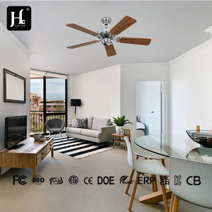 41-inch Modern Bronze Energy-Efficient AC Motor 5-Blade Wooden <b>Remote</b>-<b>Controlled</b> 3-Speed <b>Ceiling</b> <b>Fan</b> - Product Image 3