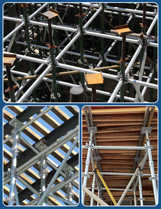 Pied de support réglable en acier galvanisé pour <span class=keywords><strong>échafaudage</strong></span> <span class=keywords><strong>Layher</strong></span> avec écrou de construction - Product Image 6