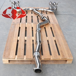 Escape Trasero <span class=keywords><strong>Invidia</strong></span> R400 Gemini de Una Sola Capa con Punta Cuádruple de Acero Inoxidable SS304 para Subaru WRX / STI 2015-2019 - Product Image 3