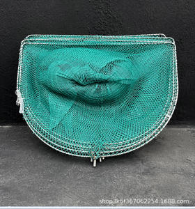 Rete da Pesca a Mano all'Ingrosso, Attrezzi da Pesca Cinesi, Rete da Pesca <span class=keywords><strong>Overshot</strong></span> con Manico in Acciaio Inox, Maglia da 20cm - Product Image 6