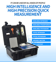 Detector Rápido de Nutrientes del Suelo de Alta Inteligencia, Máquina de Prueba de Suelo Portátil, Equipo de Medición de Nutrientes del Suelo para Agricultura