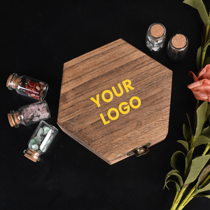 Bán buôn chữa bệnh tự nhiên đá pha lê hộp chữa bệnh Thạch Anh Hồng thạch anh tím thiết lập cho món quà trang trí - Product Image 5