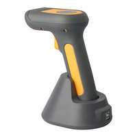 Xkancode BT 2,4G Lector de código de barras Código QR inalámbrico Imagen 2D inalámbrica Escáner de código de barras 150m Rango de transmisión de datos Batería de 5000mAh