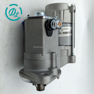 ชุดสตาร์ท EexcavaStart 12V 1.4KW รุ่น 19616-63010B V2403 ใช้ได้กับเครื่องยนต์ D1703 รถขุด KX033-4 U35-4 สำหรับงานหนัก - Product Image 5