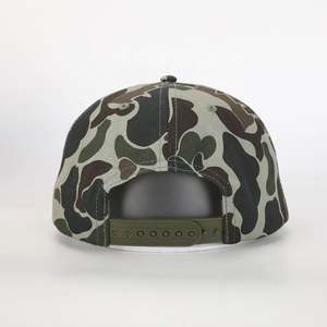 Gorra de Béisbol de Lona de 5 Paneles con Bordado de Logotipo Personalizado de Alta Calidad al por Mayor, Gorra de Moda Deportiva con Visera Plana y Cierre a Presión para Hombre - Product Image 5