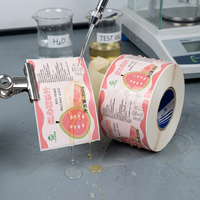 Etiquetas Personalizadas para Empaque de Panadería, Etiquetas Adhesivas Impermeables con Código de Barras, Resistentes al Aceite, para Cajas de Regalo de Galletas y Pasteles
